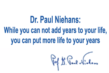 Qoute from Dr. Paul Niehans